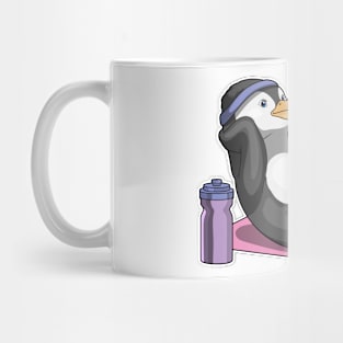 Penguin Fitness Sit ups Sports Mug